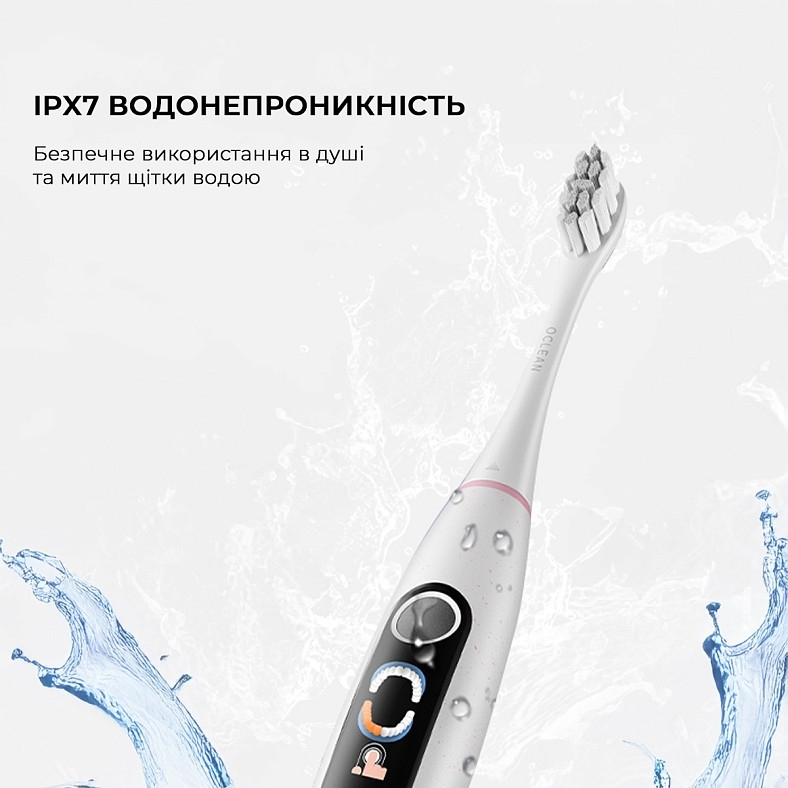 Электрическая зубная щетка Oclean X Lite Set Grey фото 15