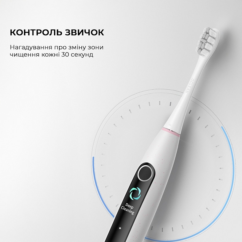 Электрическая зубная щетка Oclean X Lite Set Grey фото 16
