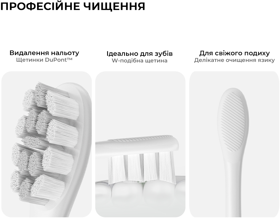 Электрическая зубная щетка Oclean X Lite Grey фото 11