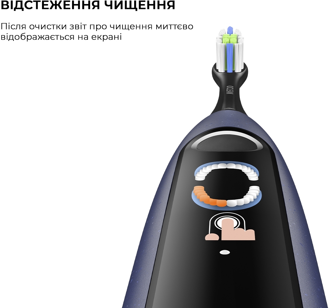 Электрическая зубная щетка Oclean X Lite Blue фото 9