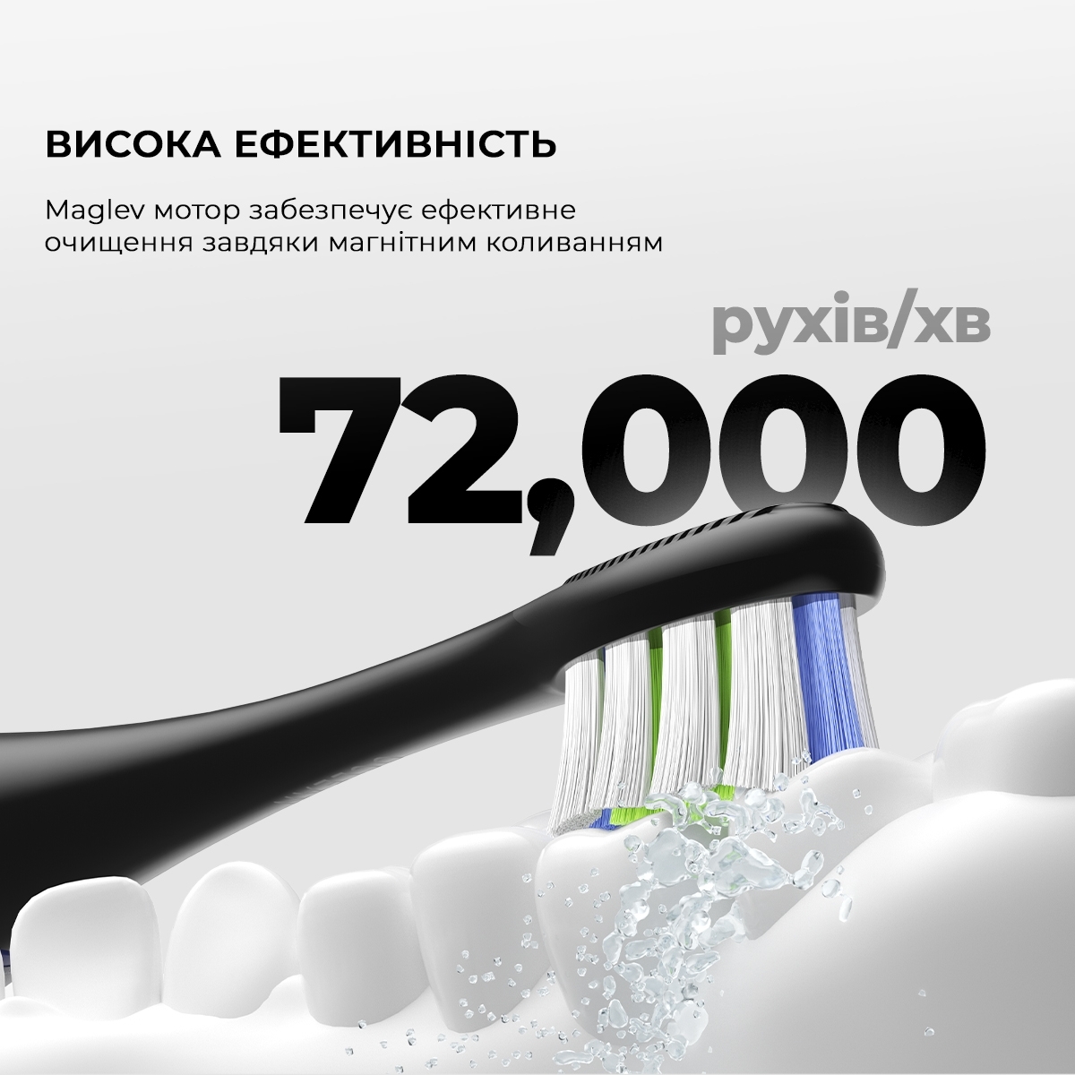 Электрическая зубная щетка Oclean X Lite Blue фото 10