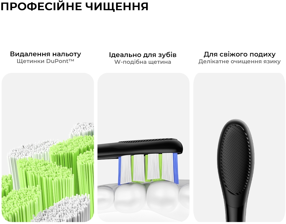 Электрическая зубная щетка Oclean X Lite Blue фото 13