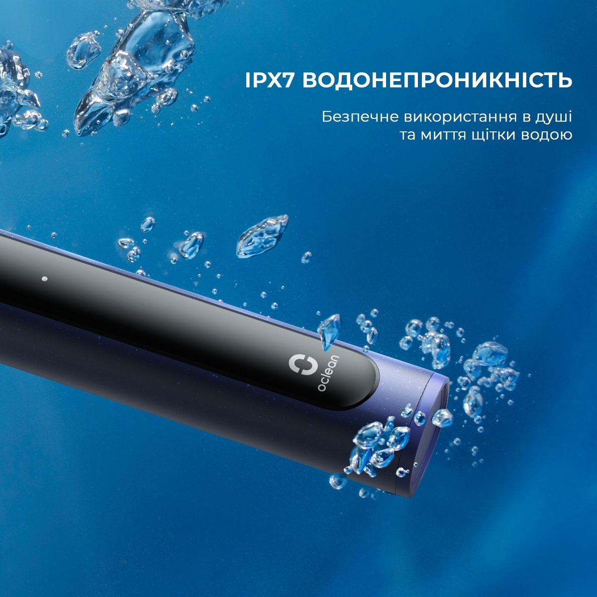 Электрическая зубная щетка Oclean X Lite Blue фото 14