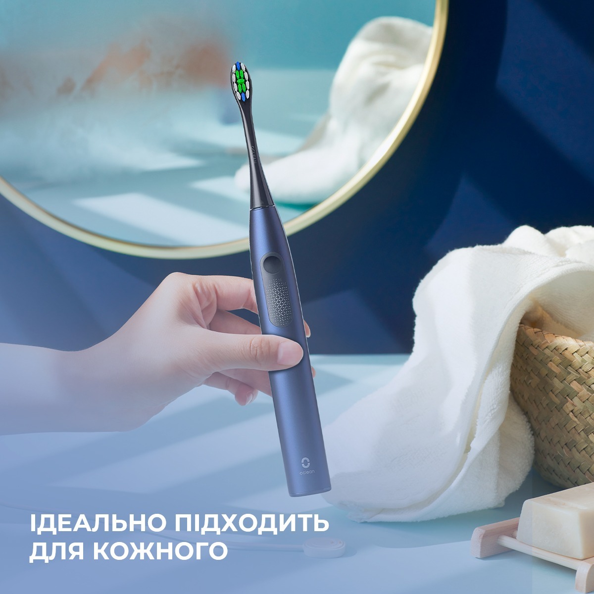 Электрическая зубная щетка Oclean F1 Dark Blue фото 7