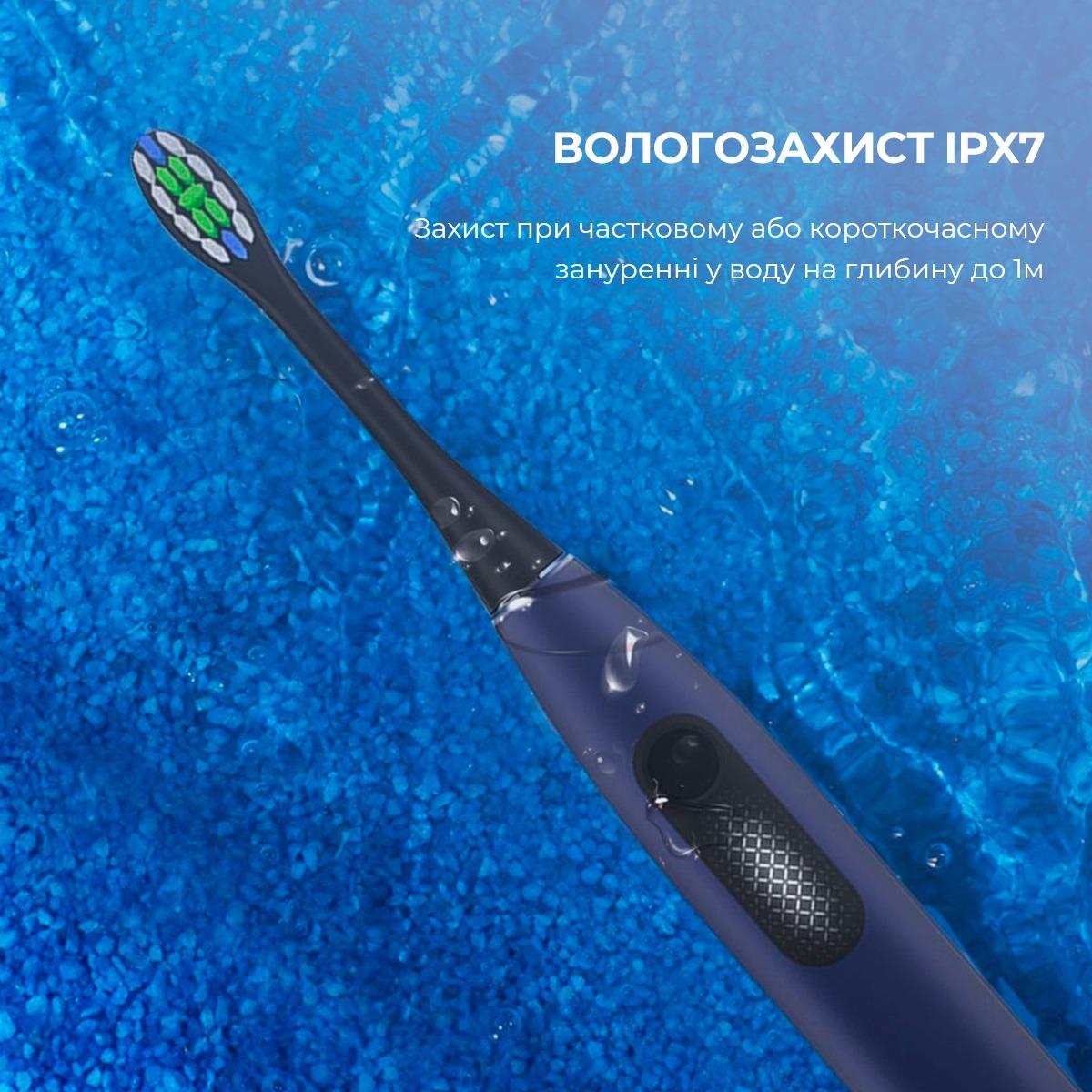 Электрическая зубная щетка Oclean F1 Dark Blue фото 5