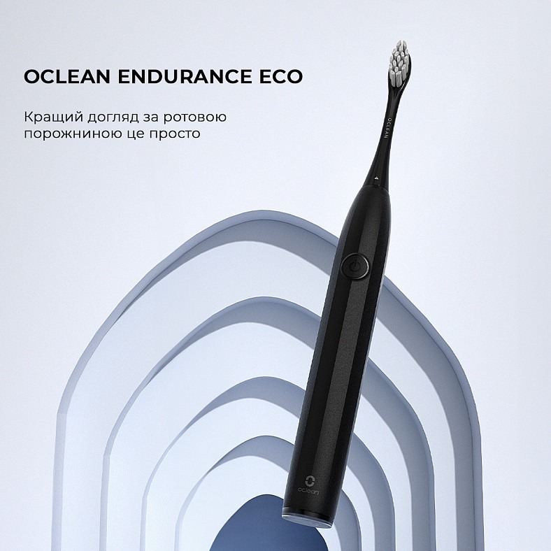 Электрическая зубная щетка Oclean Endurance Eco Electric Toothbrush Black фото 3