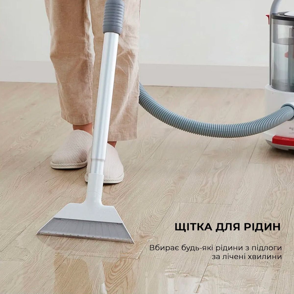 Пылесос без мешка Deerma Vacuum Cleaner (Wet and Dry) TJ200 фото 9