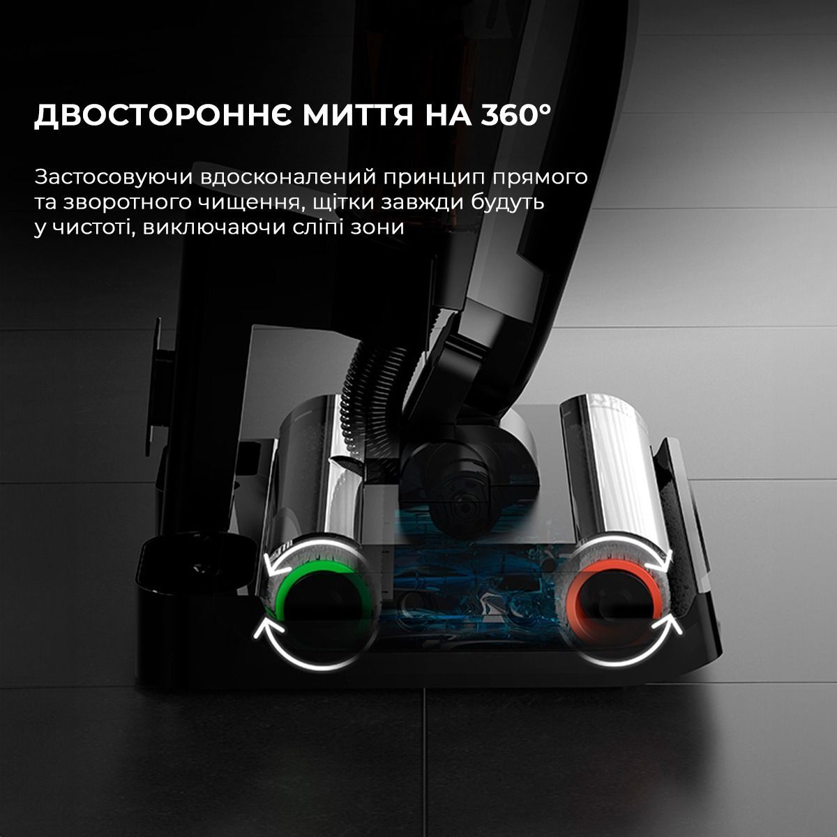 Аккумуляторный моющий пылесос Deerma VX96W (DEM-VX96W) фото