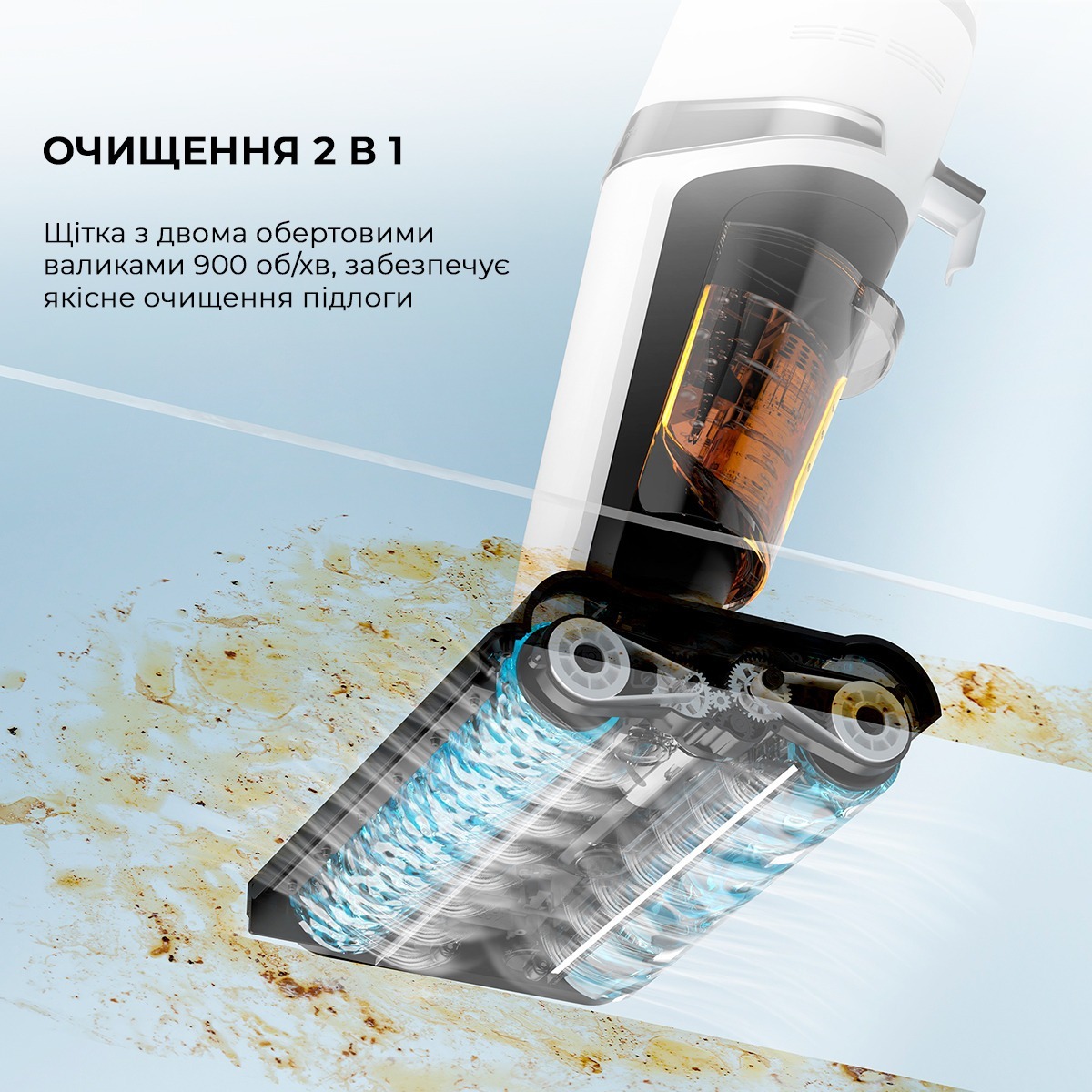 Моющий пылесос Deerma VX20W фото