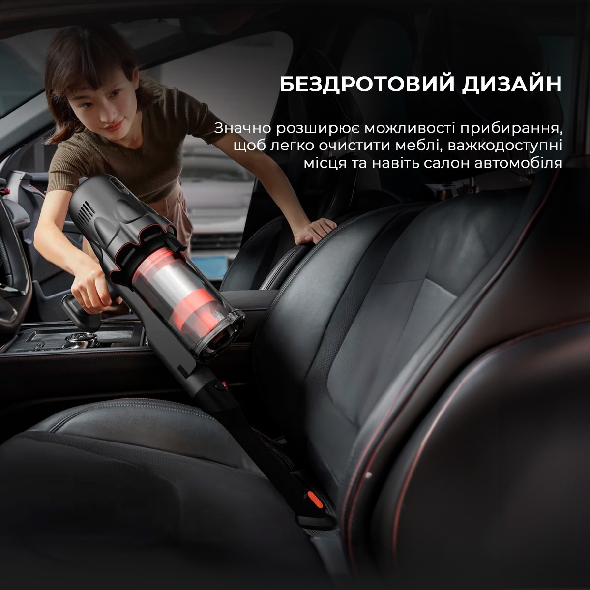 Аккумуляторный пылесос Deerma T30W Station фото 6