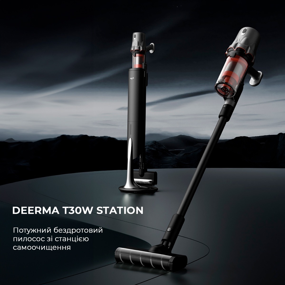 Аккумуляторный пылесос Deerma T30W Station фото 15