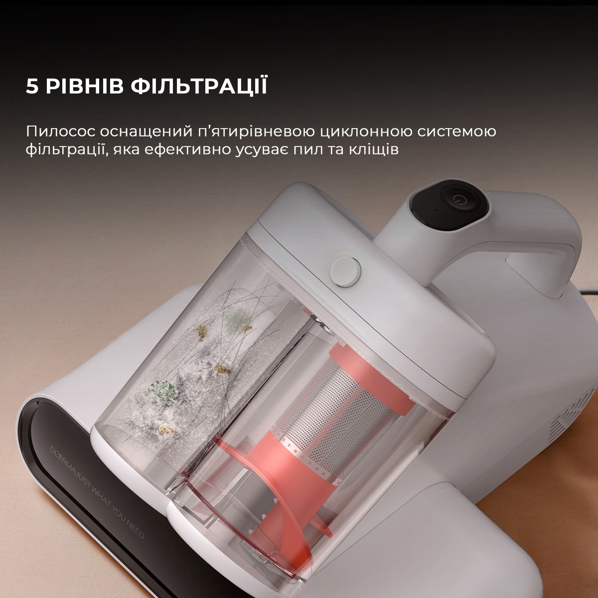 Пилосос без мішка Deerma CM980Wфото3