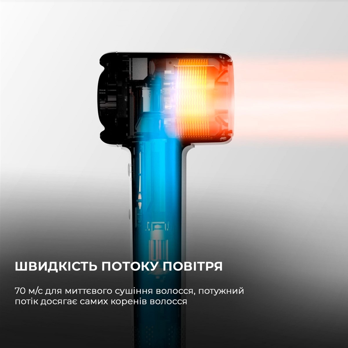 Фен Deerma DEM-CF50W(navy blue) фото 9