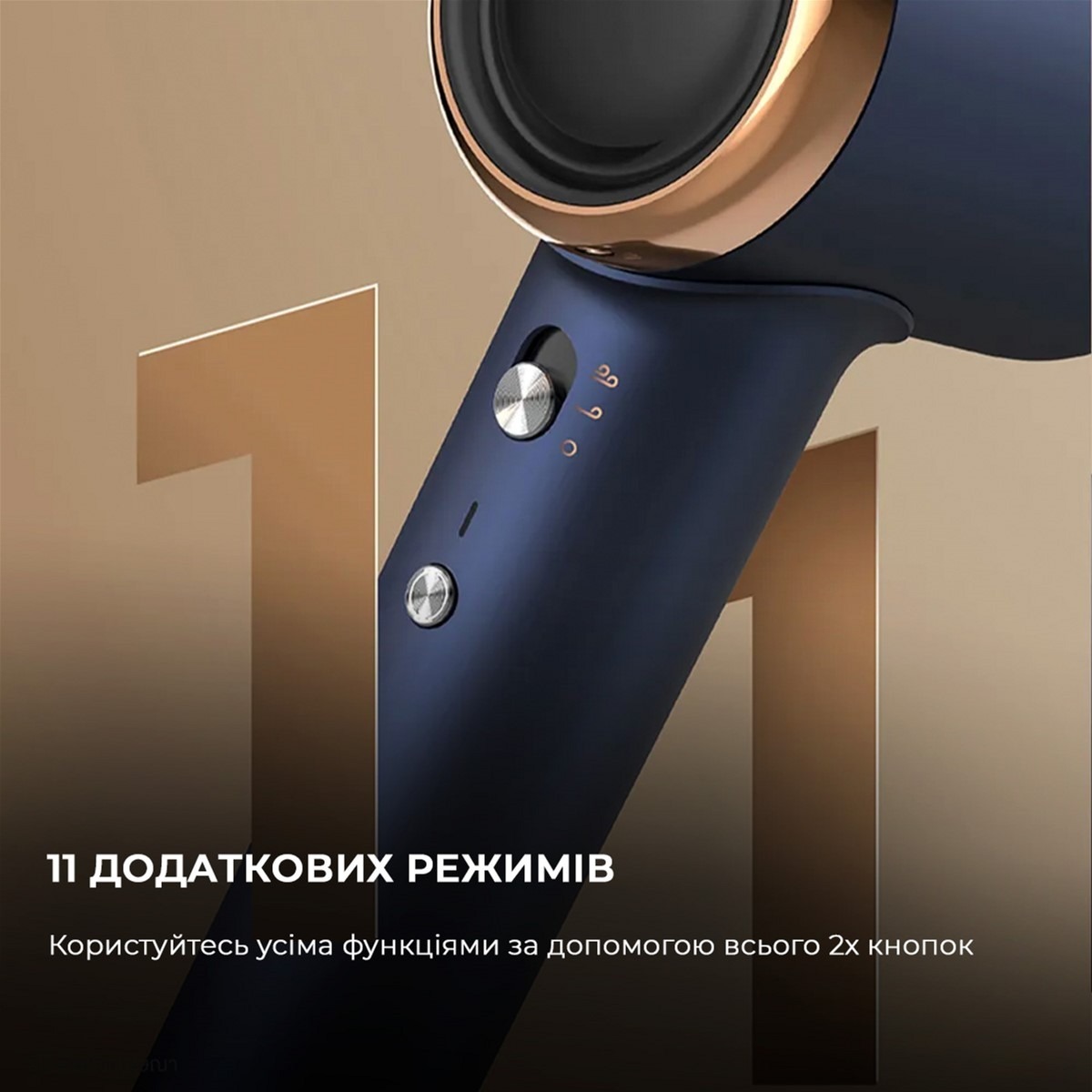 Фен Deerma DEM-CF50W(navy blue) фото 7