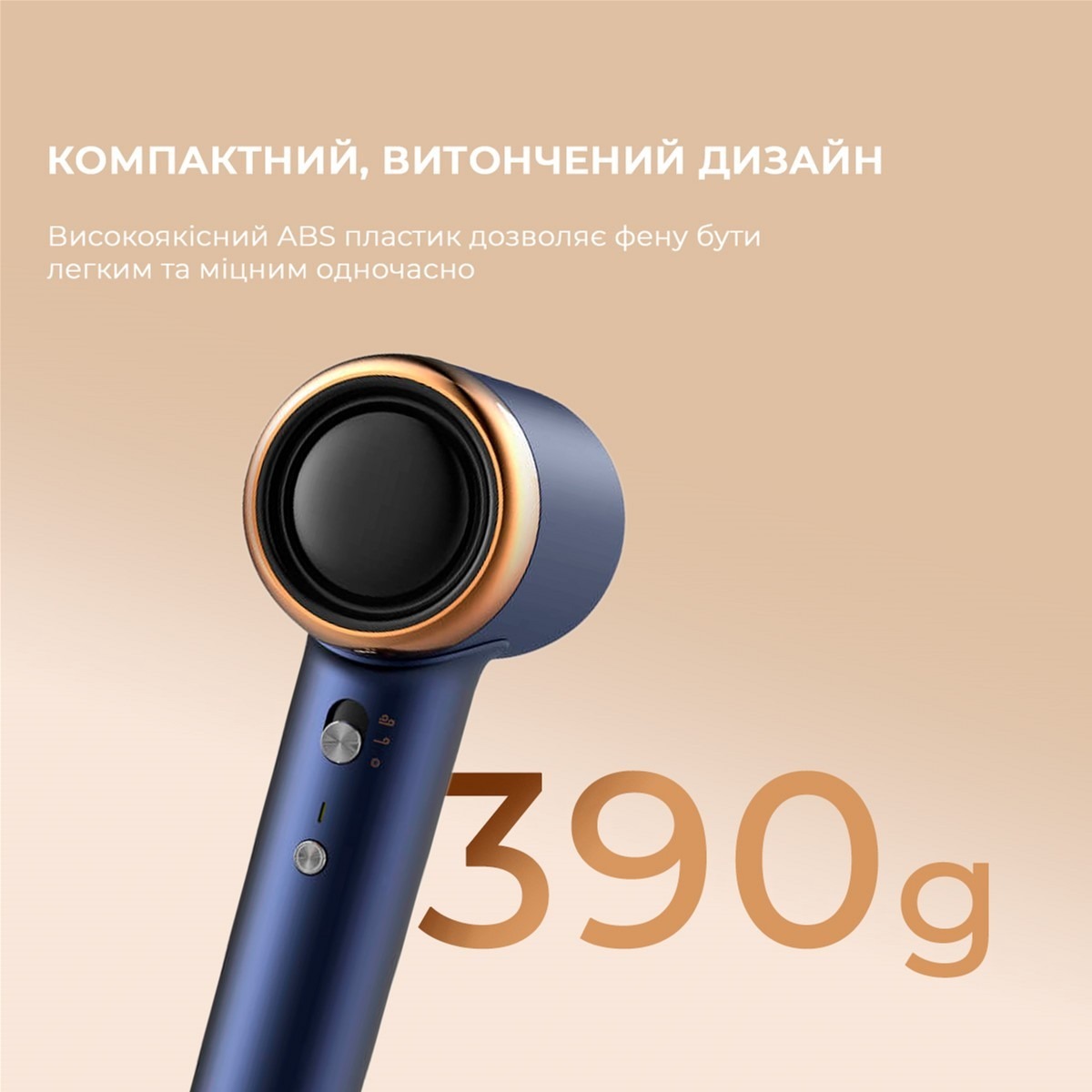 Фен Deerma DEM-CF50W(navy blue) фото 3