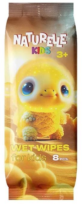 Серветки вологі для дітей Kids Naturelle 8штфото3