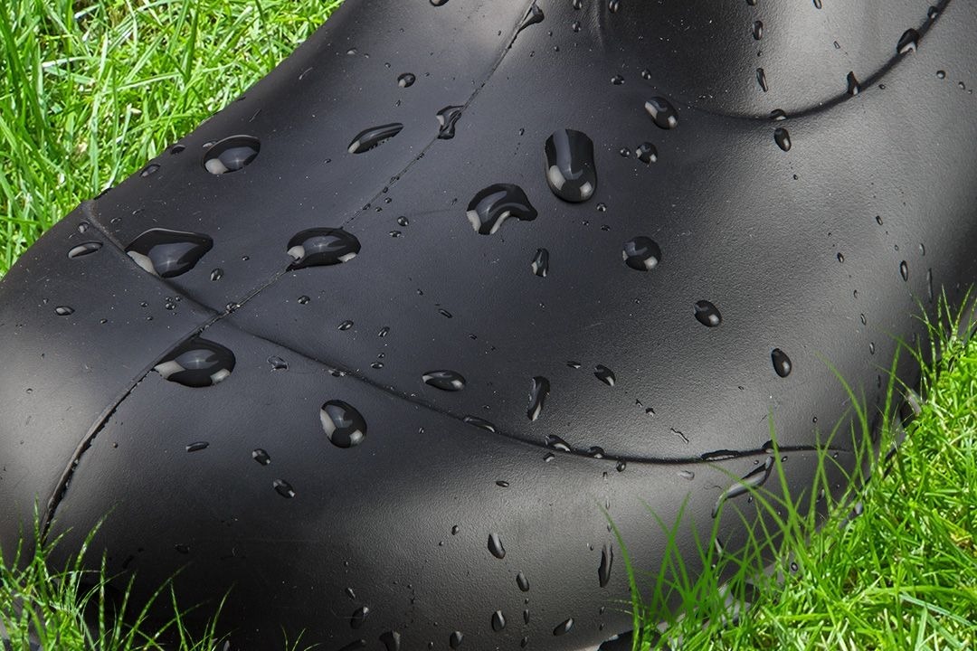 Чоботи гумові Verto, 47р, пвх з повстю, чорні (15G908)фото3