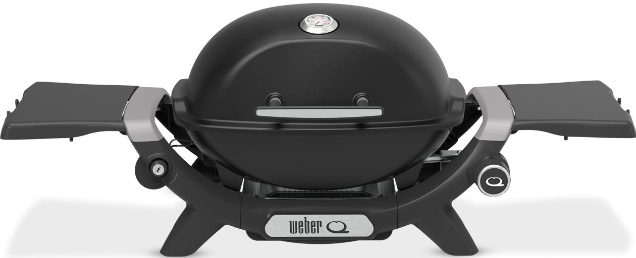 Гриль газовий Weber Q1200N з бічними столиками, чорний (1501070)фото2