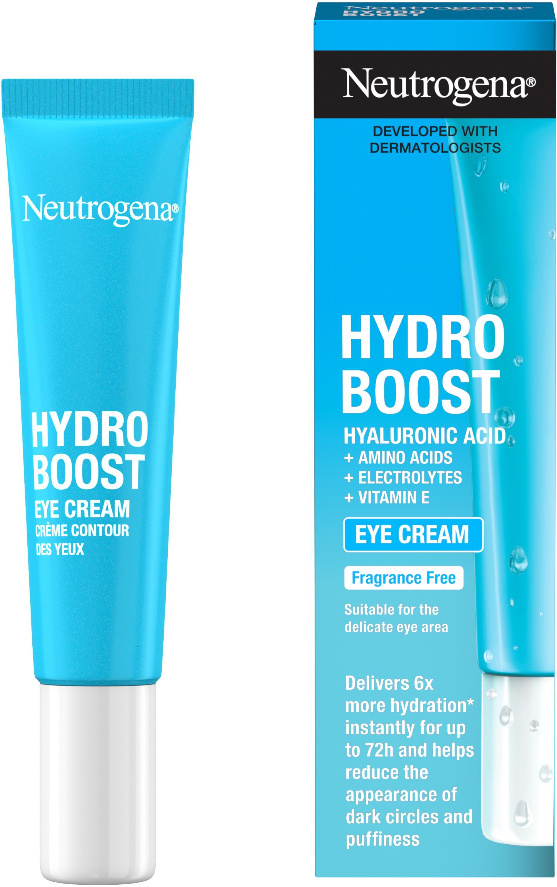 Пробуджуючий крем для шкіри навколо очей Neutrogena Hydro Boost 15 млфото2