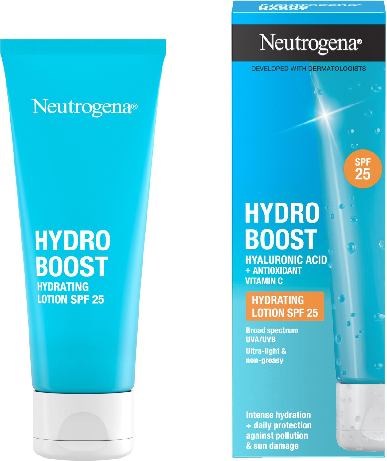 Зволожуючий крем для обличчя SPF 25 Neutrogena Hydro Boost 50 млфото