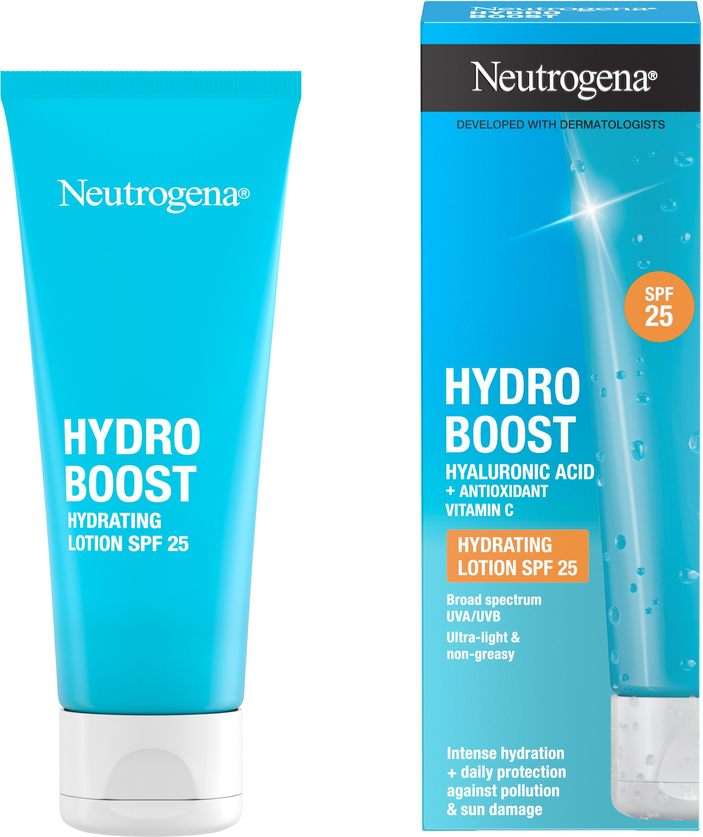 Зволожуючий крем для обличчя SPF 25 Neutrogena Hydro Boost 50 млфото3