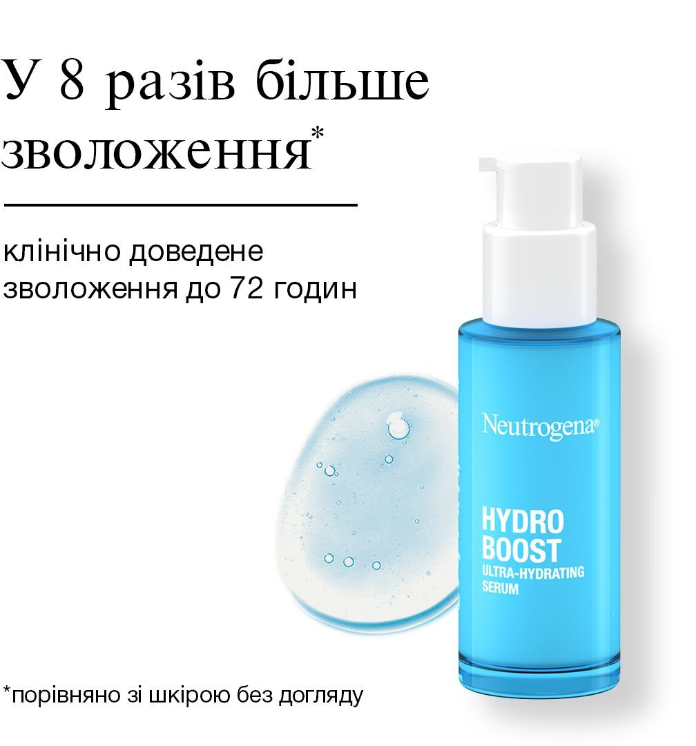Cироватка для обличчя Neutrogena Hydro Boost 30 млфото4
