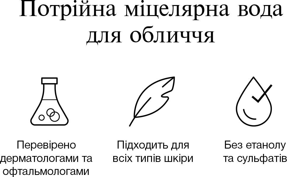 Потрійна міцелярна вода Neutrogena Hydro Boost 400 млфото5