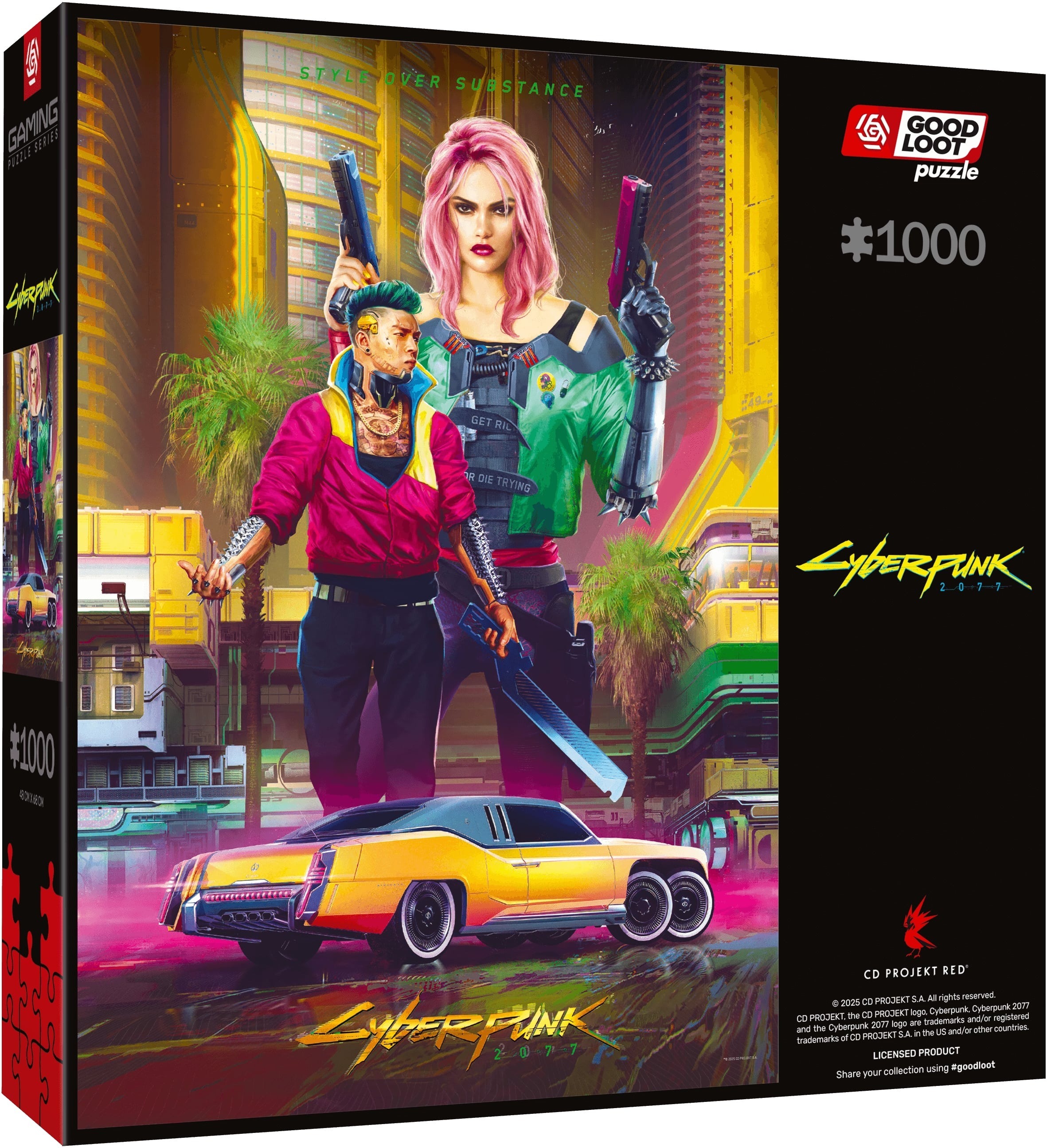 Пазл GoodLoot Cyberpunk 2077 Kitsch Style 1000 ел. (5908305249696)фото6