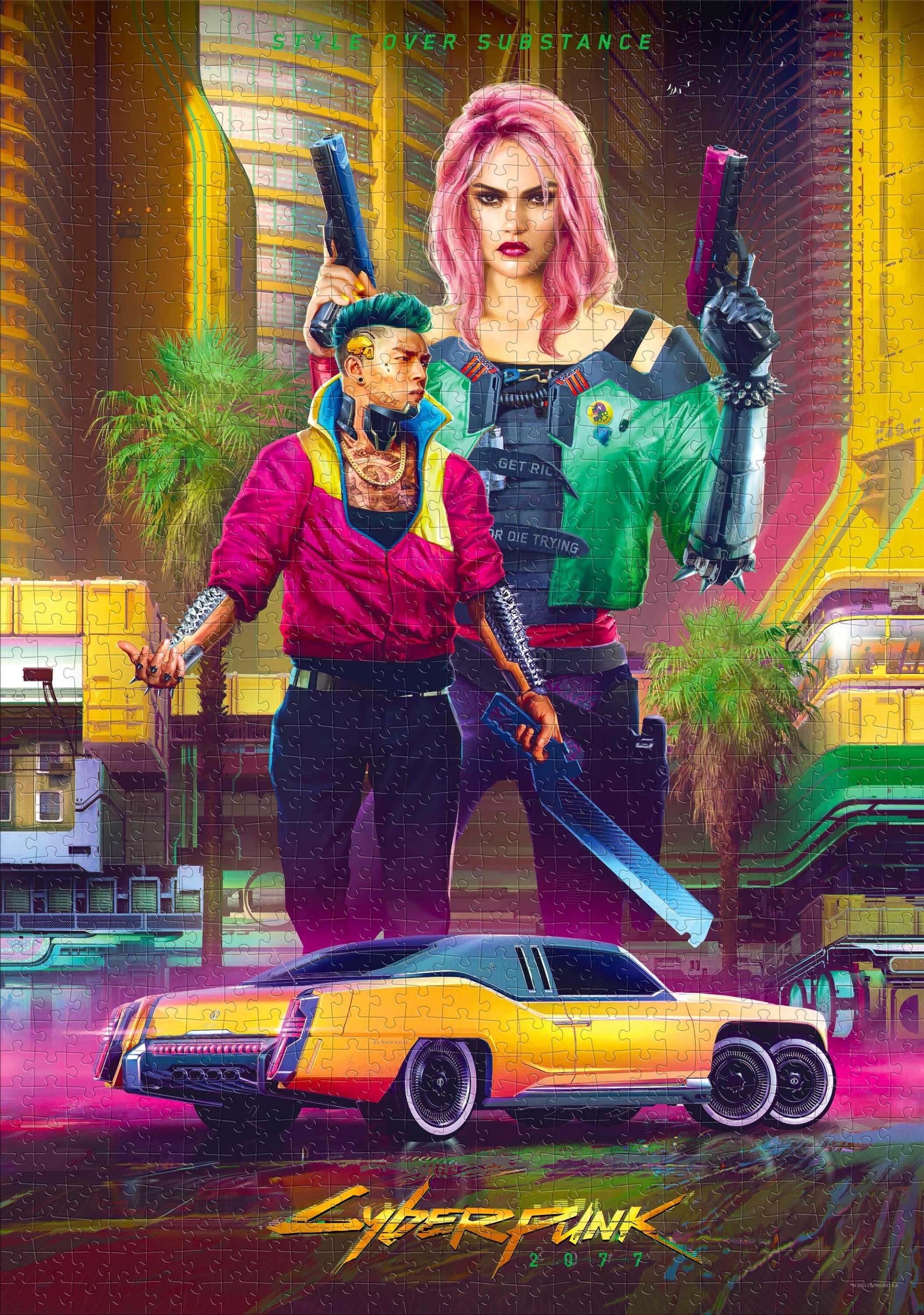 Пазл GoodLoot Cyberpunk 2077 Kitsch Style 1000 ел. (5908305249696)фото9