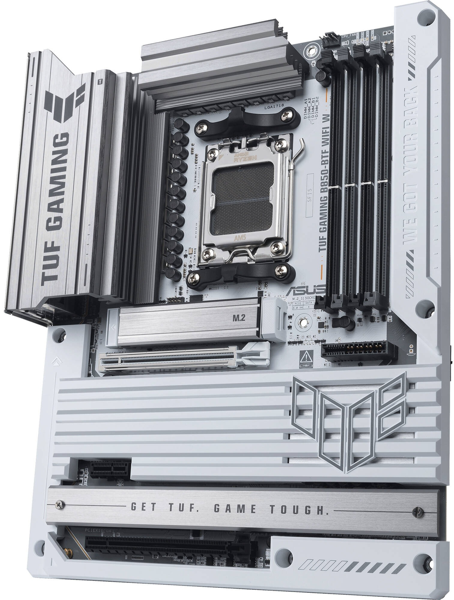 Материнcкая плата ASUS TUF GAMING B850-BTF WIFI W sAM5 B850 4xDDR5 M.2 HDMI DP WiFi BT ATX BTF фото 