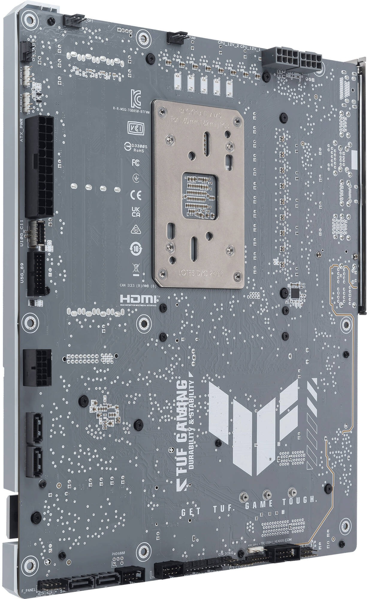 Материнcкая плата ASUS TUF GAMING B850-BTF WIFI W sAM5 B850 4xDDR5 M.2 HDMI DP WiFi BT ATX BTF фото 