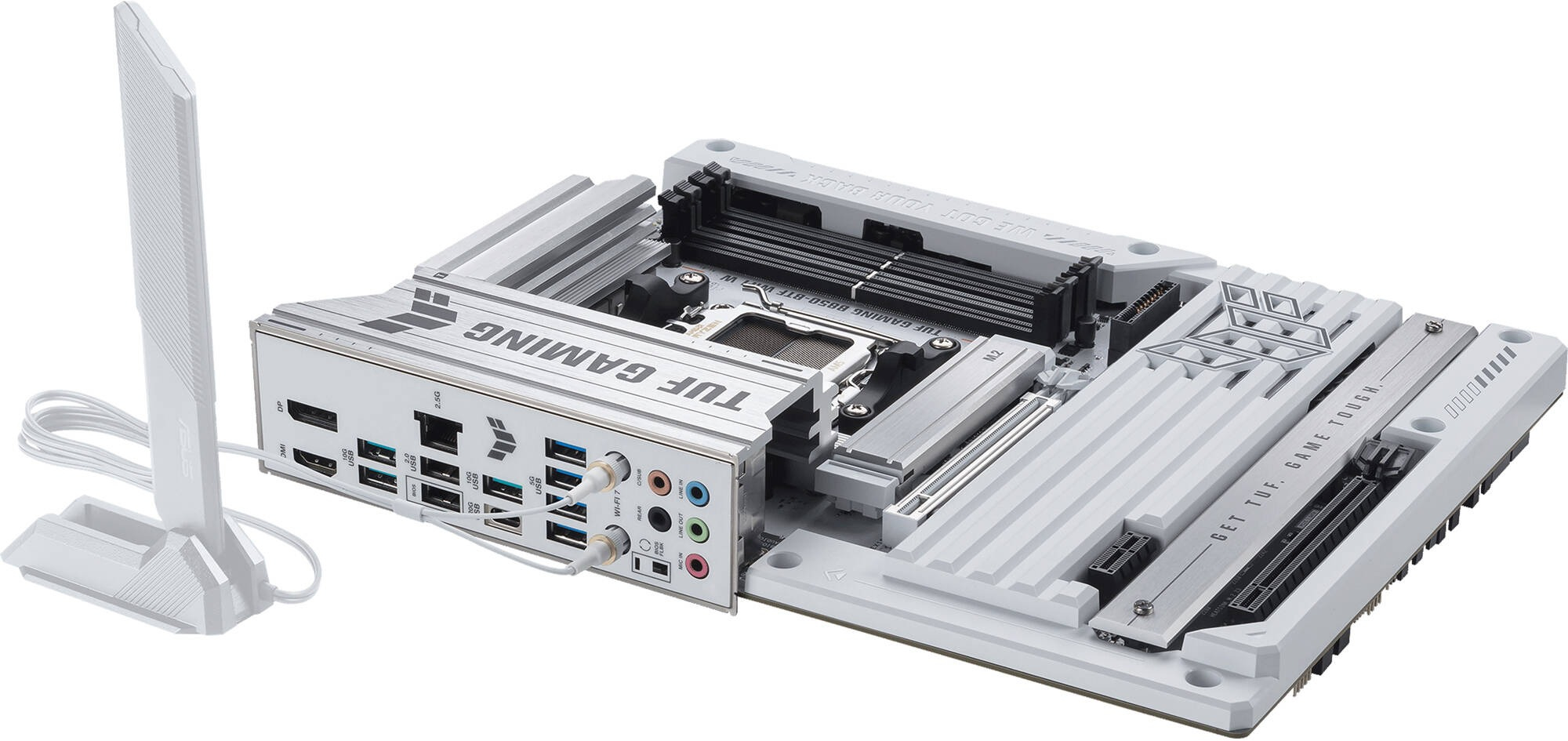 Материнcкая плата ASUS TUF GAMING B850-BTF WIFI W sAM5 B850 4xDDR5 M.2 HDMI DP WiFi BT ATX BTF фото 