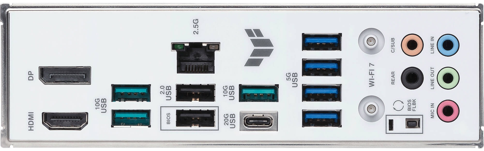 Материнcкая плата ASUS TUF GAMING B850-BTF WIFI W sAM5 B850 4xDDR5 M.2 HDMI DP WiFi BT ATX BTF фото 