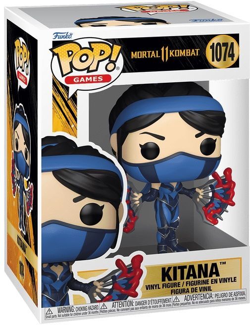 Фігурка Funko POP GAMES: Mortal Kombat 11 Fatality - Kitana (889698803045)фото2