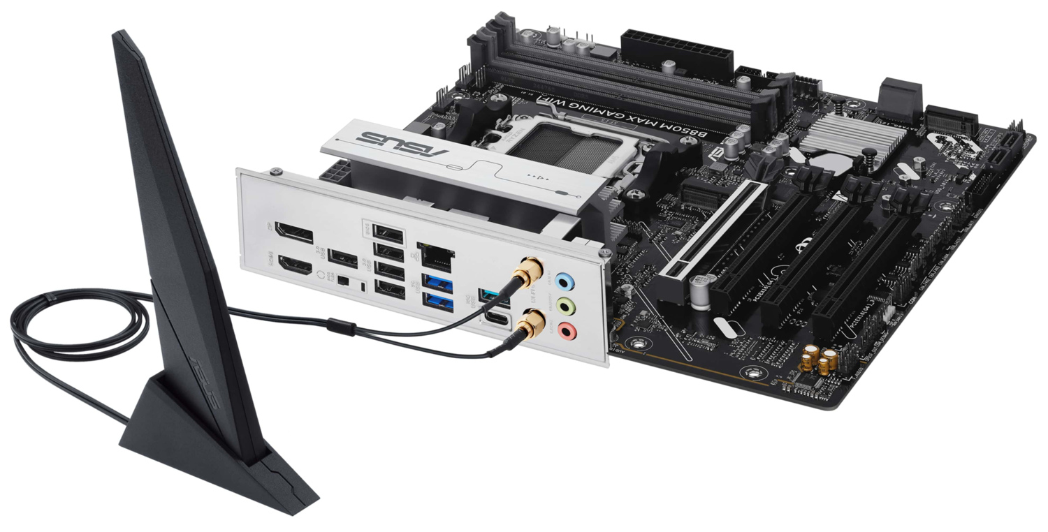 Материнcкая плата ASUS B850M MAX GAMING WIFI (90MB1LL0-M0EAY0) фото