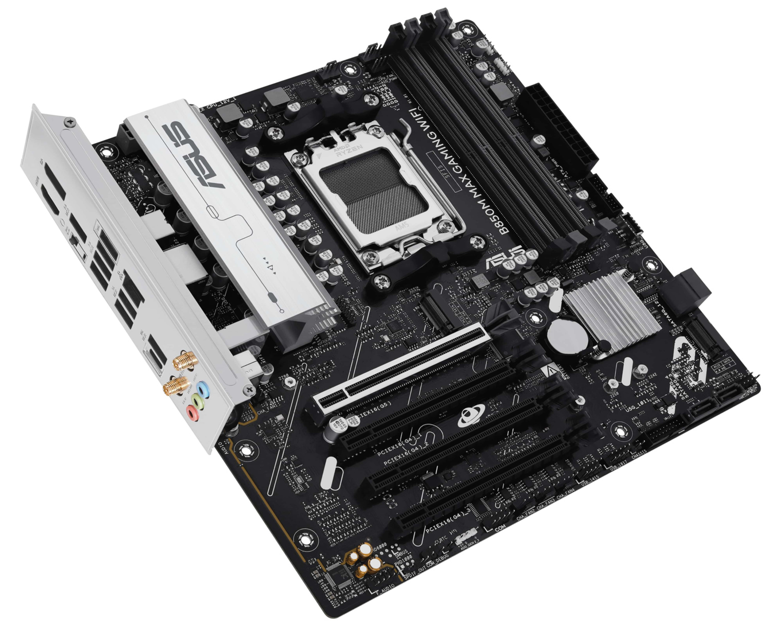 Материнcкая плата ASUS B850M MAX GAMING WIFI (90MB1LL0-M0EAY0) фото