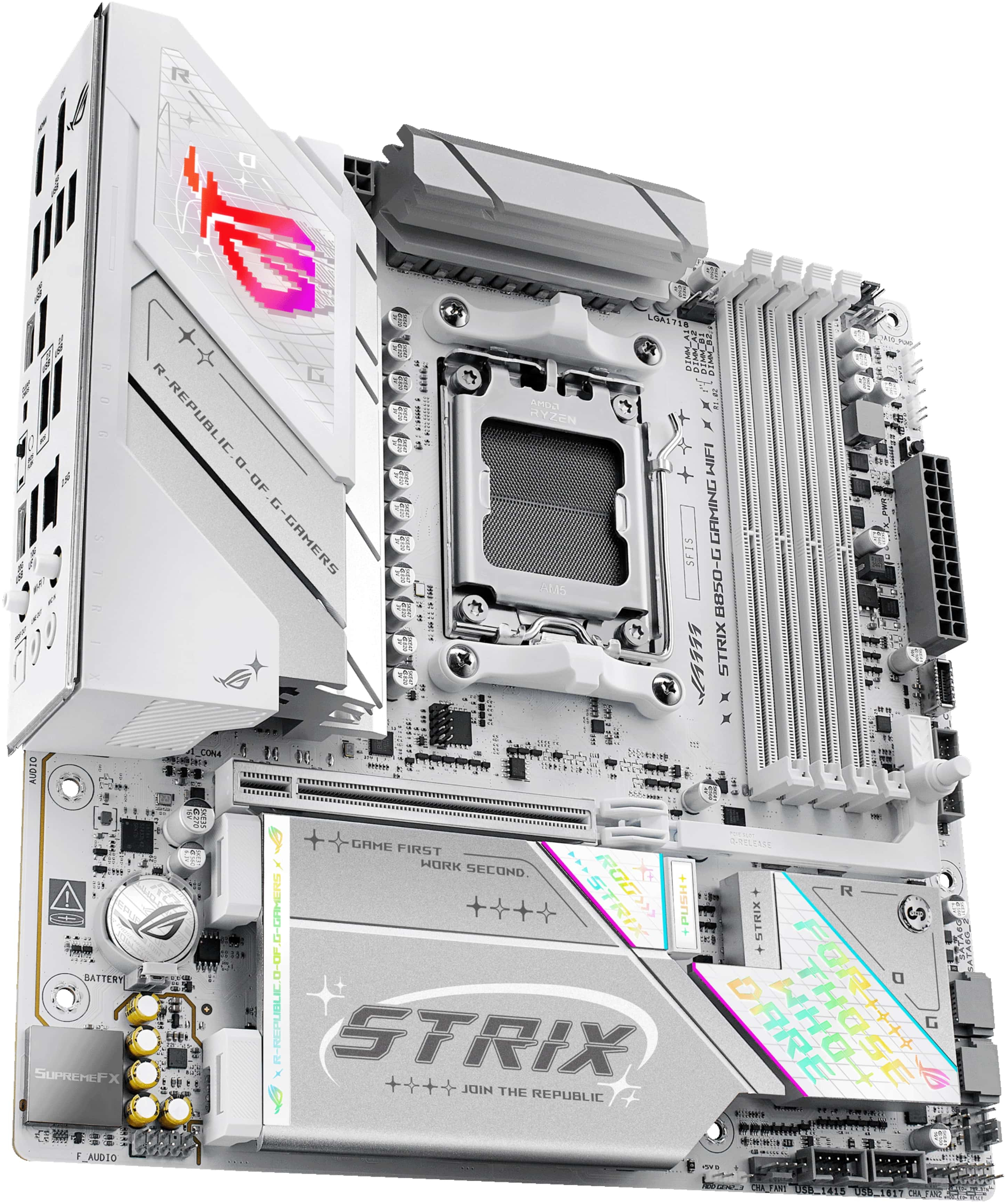 Материнcька плата ASUS ROG STRIX B850-G GAMING WIFI sAM5 (90MB1M30-M0EAY0)фото