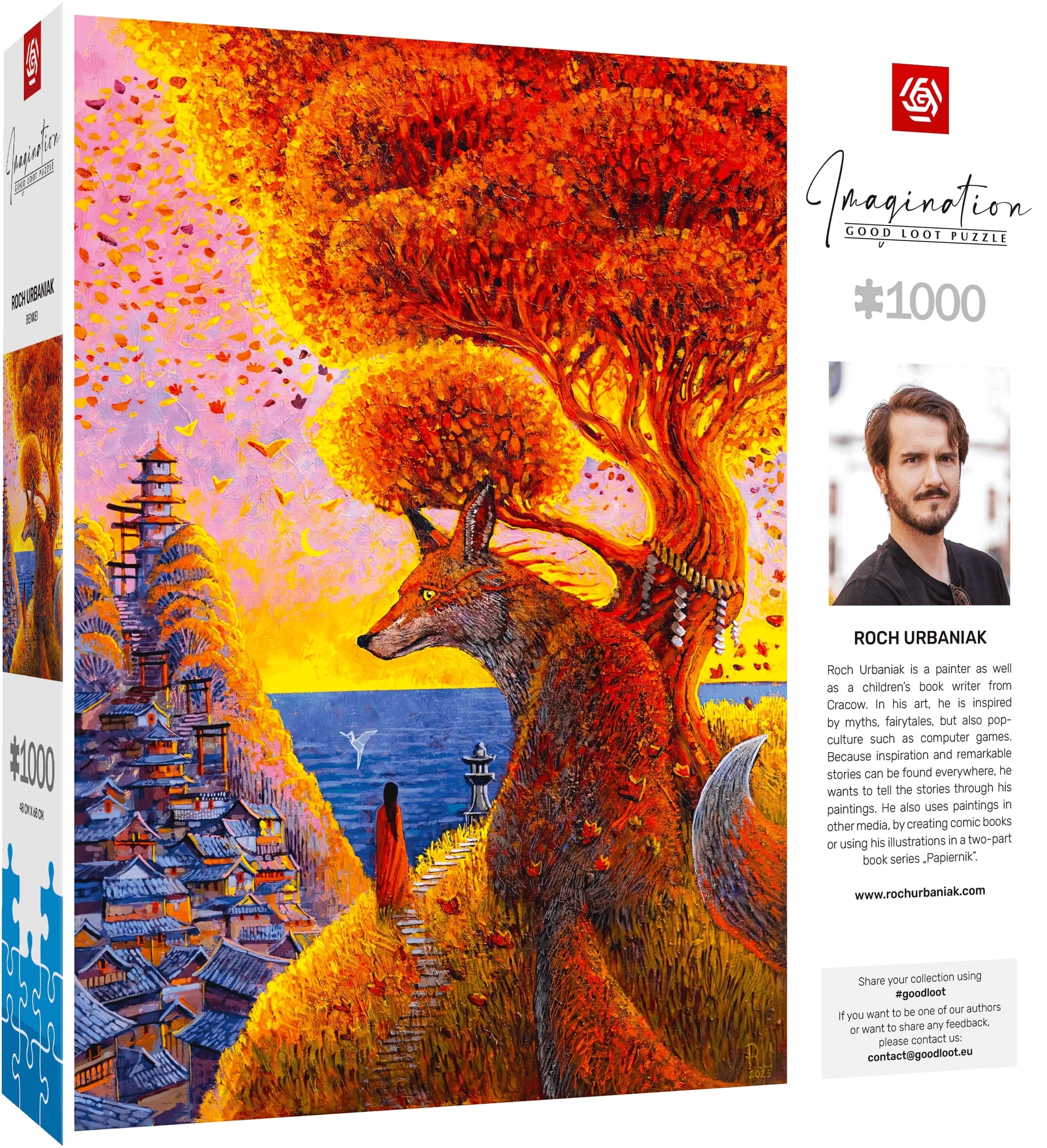 Пазл GoodLoot Imagination: Roch Urbaniak Benkei 1000 эл. (5908305249757) фото 6
