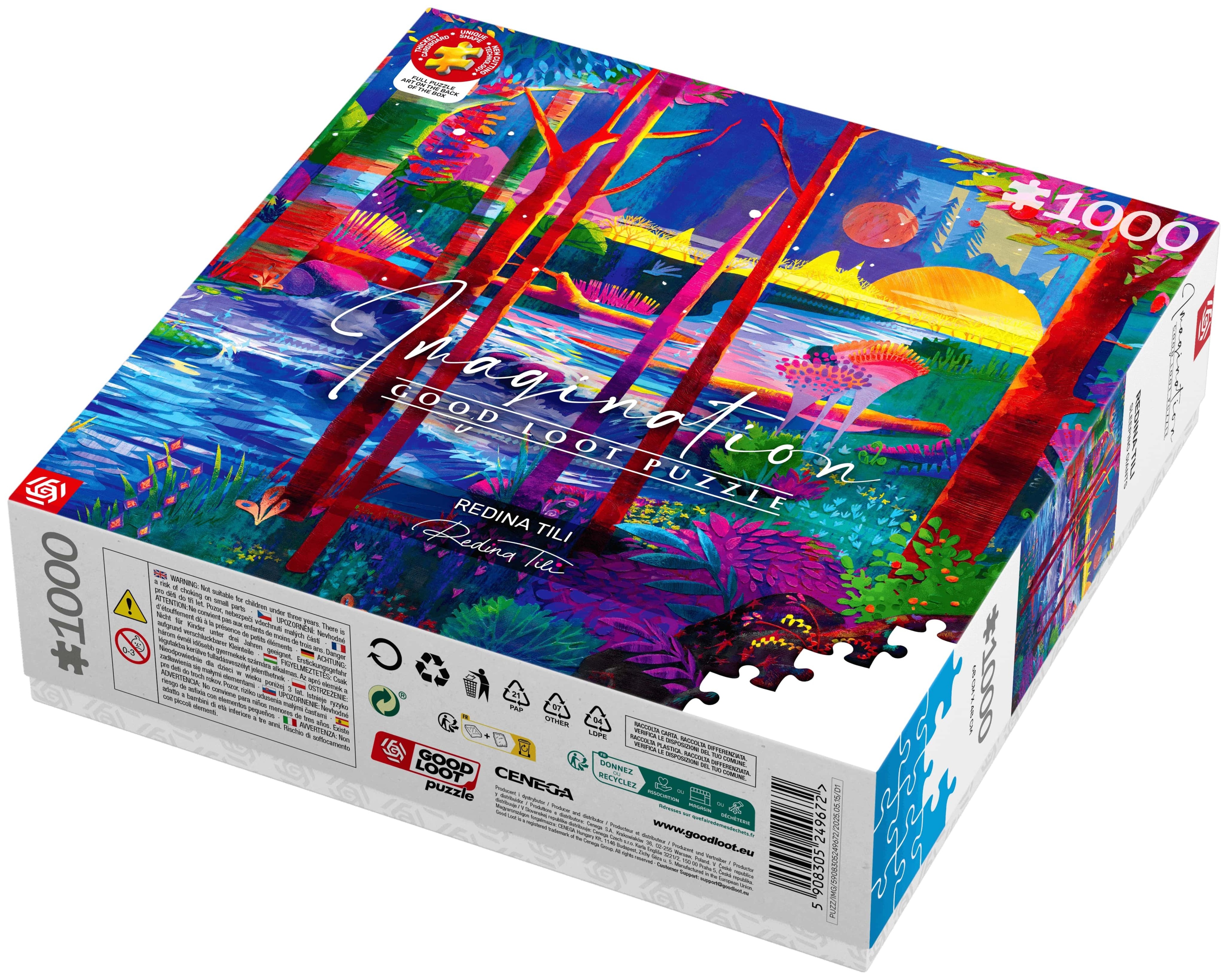 Пазл GoodLoot Imagination: Redina Tili Sleeping Giants 1000 ел. (5908305249672)фото7