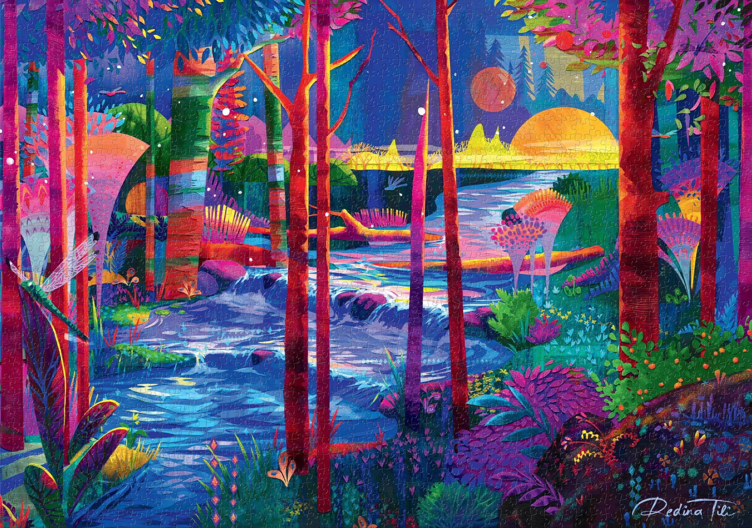 Пазл GoodLoot Imagination: Redina Tili Sleeping Giants 1000 ел. (5908305249672)фото9