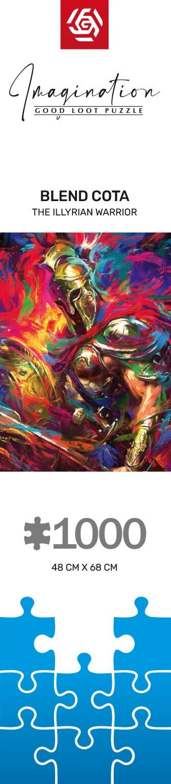 Пазл GoodLoot Imagination: Blend Cota The Illyrian Warrior 1000 эл. (5908305249665) фото 4