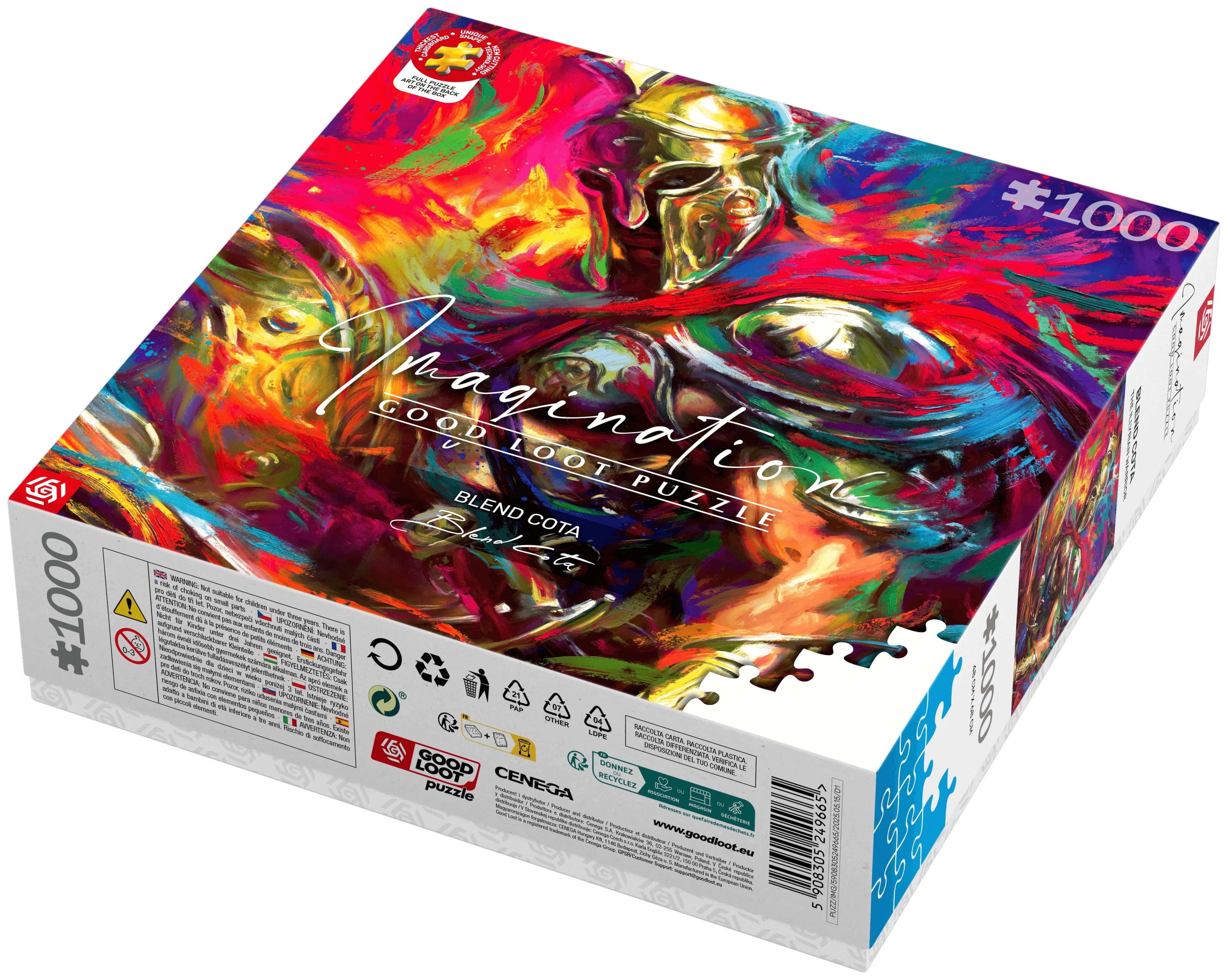 Пазл GoodLoot Imagination: Blend Cota The Illyrian Warrior 1000 эл. (5908305249665) фото 7