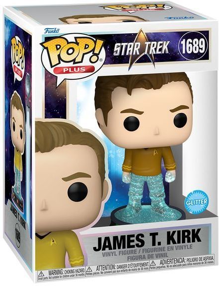 Фігурка Funko POP Plus: Star Trek Transporter - Kirk (889698837743)фото2