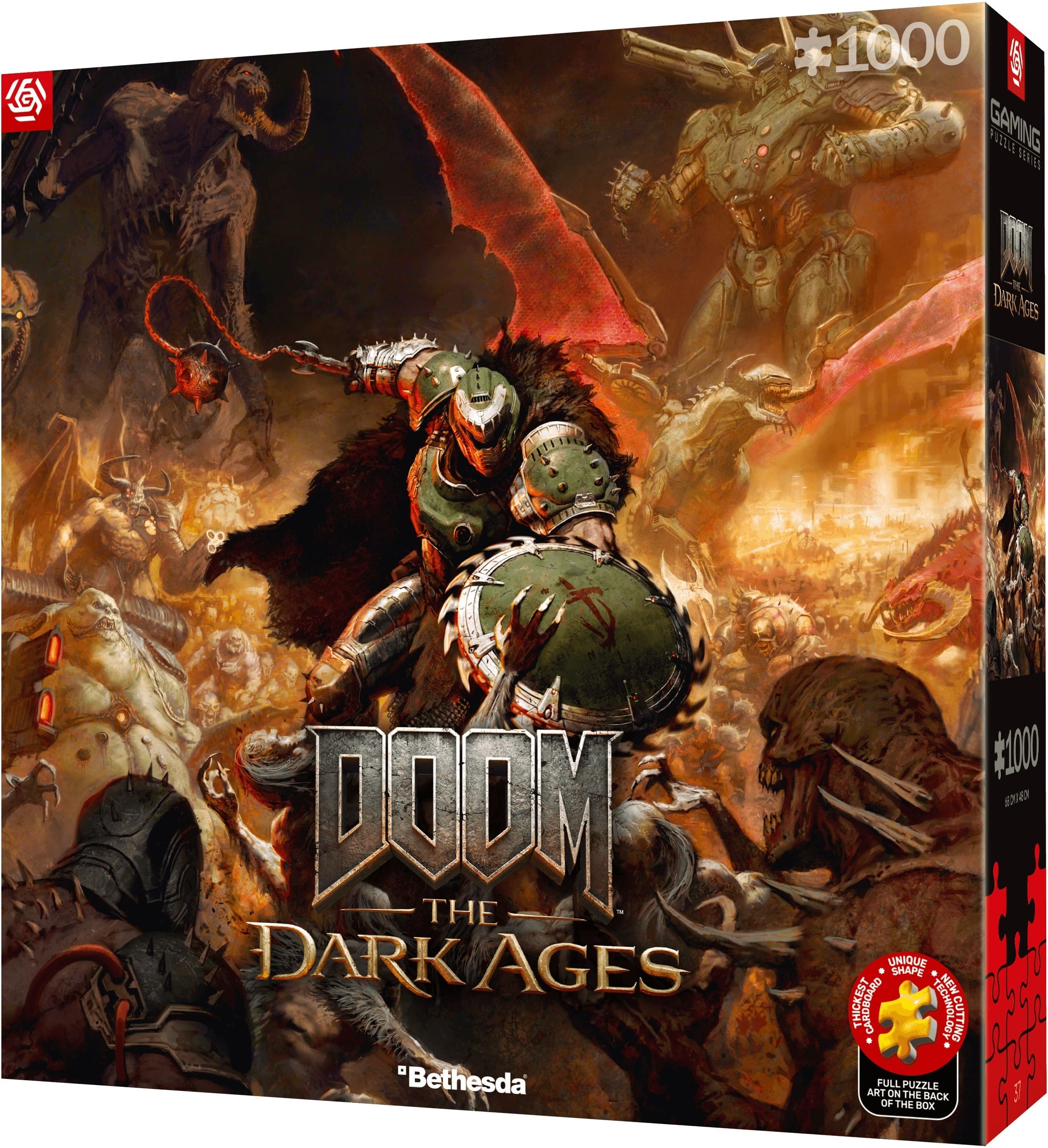Пазл GoodLoot Doom Dark Ages Slayer`s Rage 1000 эл. (5908305249771) фото 3