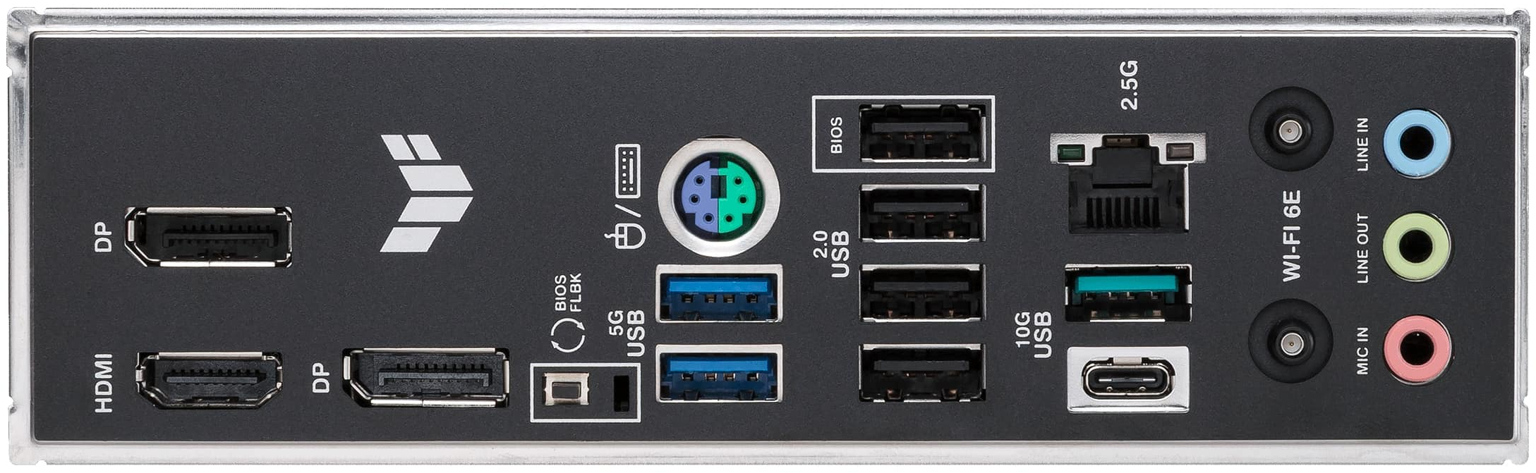 Материнcкая плата ASUS TUF GAMING B850M-E WIFI sAM5 B850 4xDDR5 M.2 HDMI DP WiFi BT mATX фото 