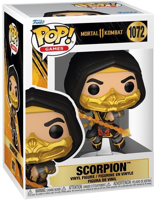 Фигурка Funko POP GAMES: Mortal Kombat 11 Fatality - Scorpion (889698803052) фото 