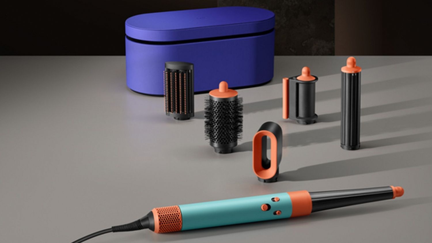 Стайлер Dyson Airwrap I.D. HS08 Complete Long Ceramic Patina/Topaz 533598-01 фото 