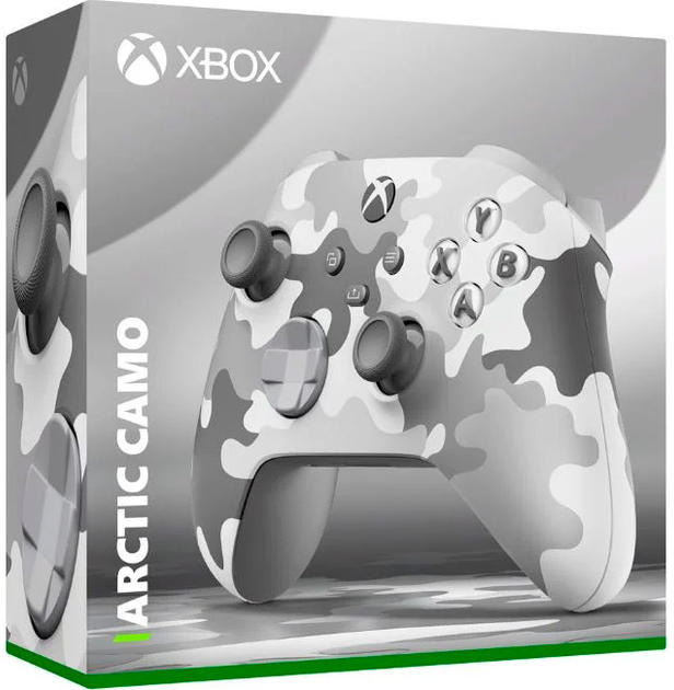 Геймпад Microsoft Xbox Wireless Controller Artic Camo (QAU-00139)фото5