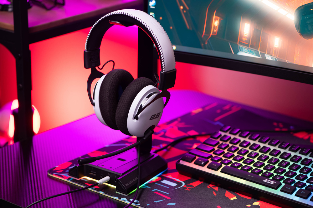 Ігрова гарнітура 2E GAMING HG310 V2, mini-jack, 1.5м, Whiteфото10