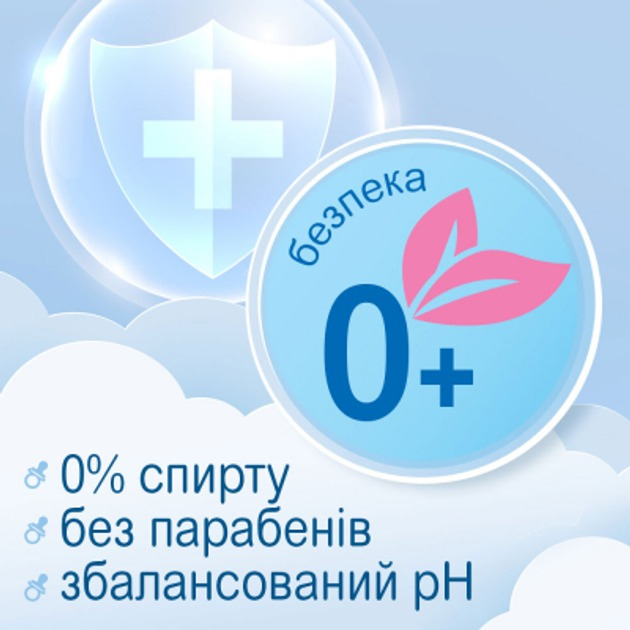 Вологі серветки Smile baby з рисовим молочком мультипак 4х56 штфото